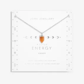 A Little Affirmation Crystal Energy Necklace