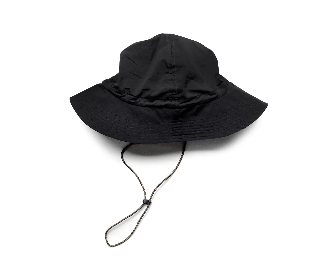 BUSH HAT BLACK NYLON