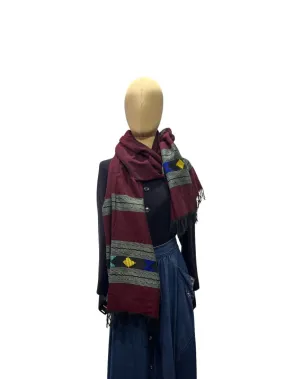 Cotton Shawl kleurig