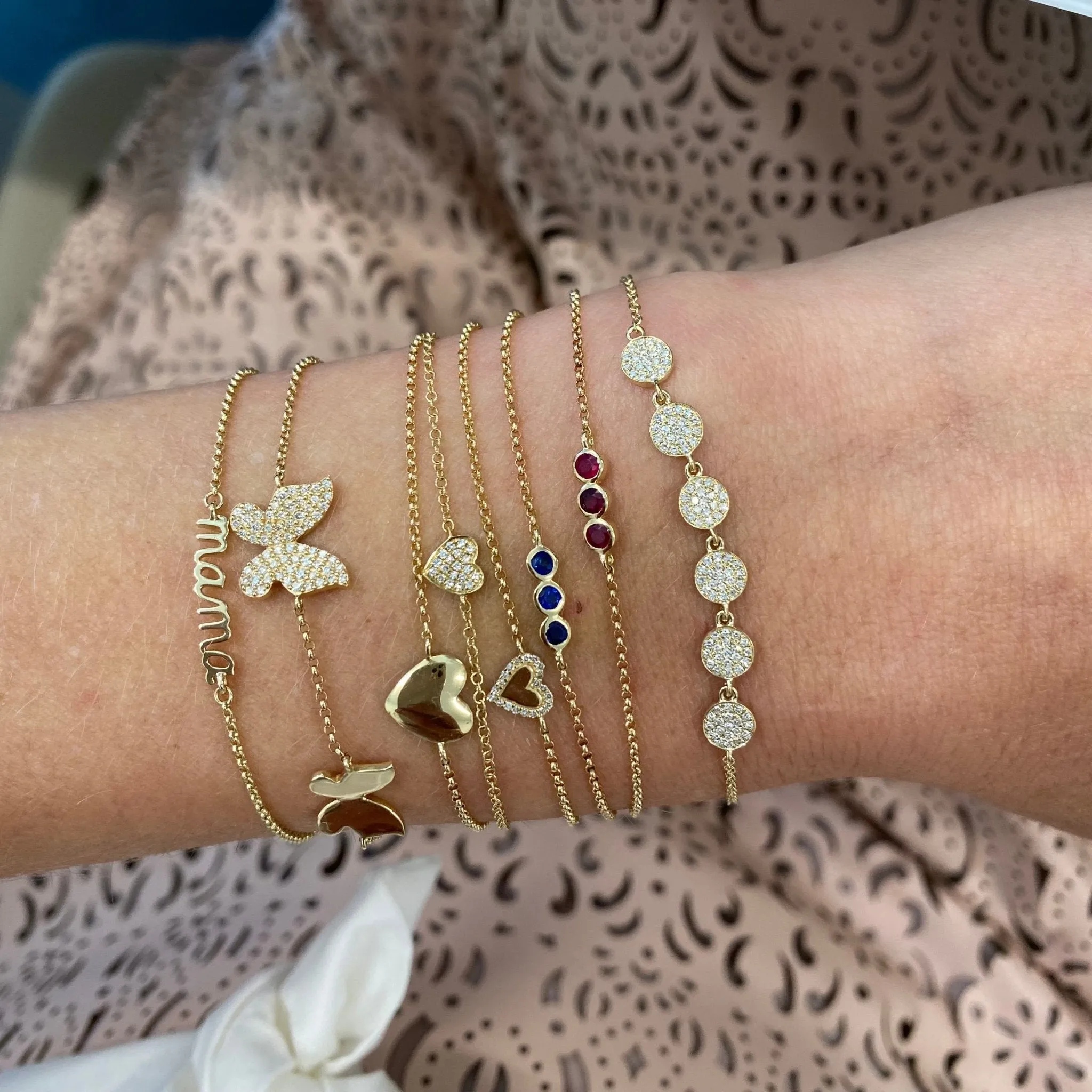 Diamond Heart Bracelet