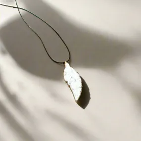 New You White Howlite Gemstone Necklace – Step Into Your Next Chapter